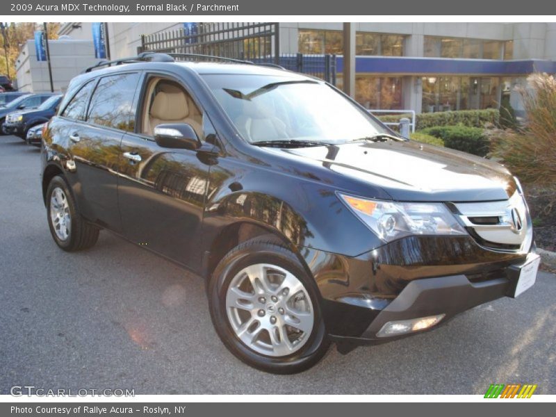 Formal Black / Parchment 2009 Acura MDX Technology