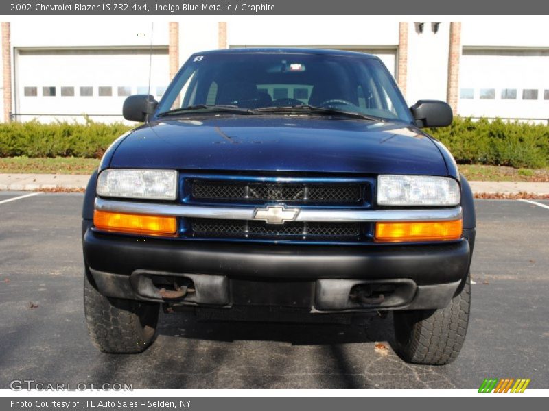 Indigo Blue Metallic / Graphite 2002 Chevrolet Blazer LS ZR2 4x4