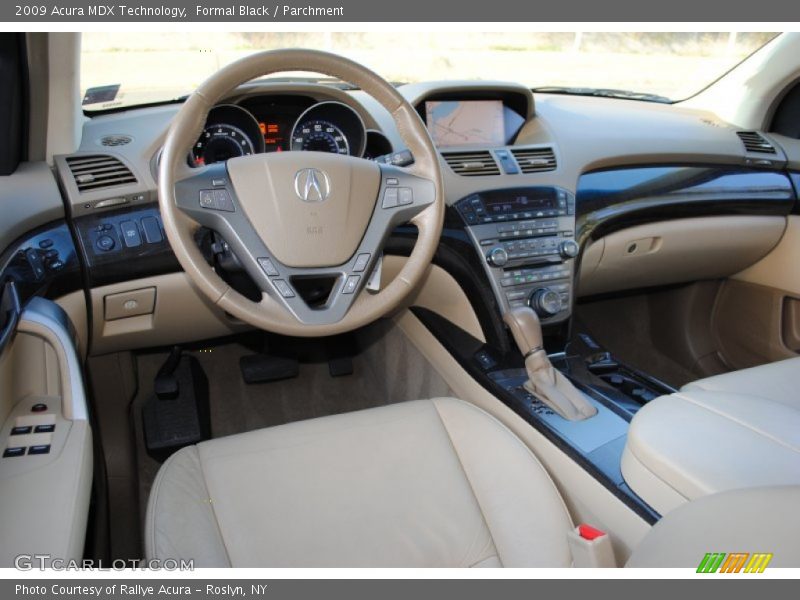 Formal Black / Parchment 2009 Acura MDX Technology
