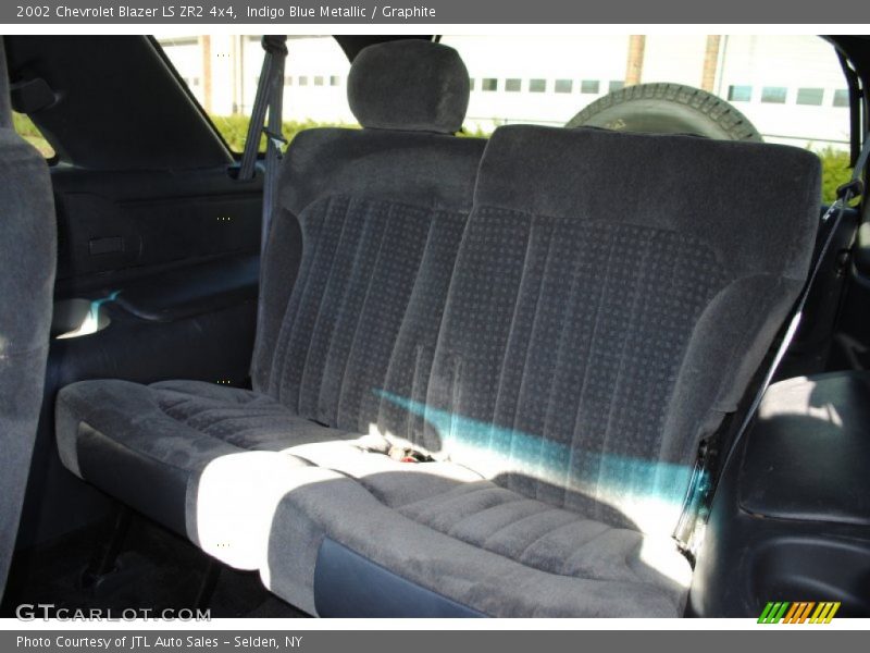 Indigo Blue Metallic / Graphite 2002 Chevrolet Blazer LS ZR2 4x4