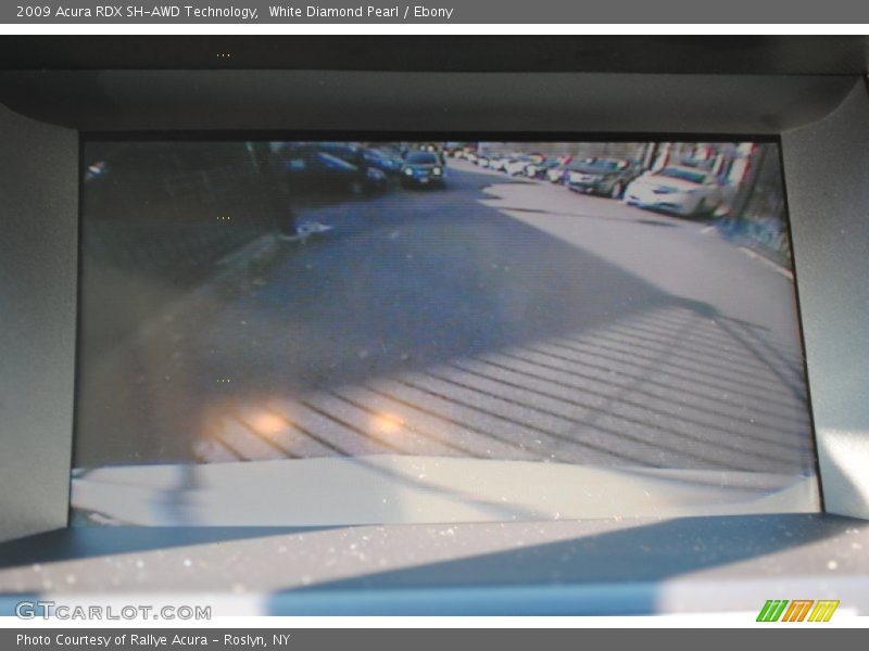 White Diamond Pearl / Ebony 2009 Acura RDX SH-AWD Technology