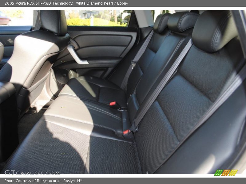 White Diamond Pearl / Ebony 2009 Acura RDX SH-AWD Technology