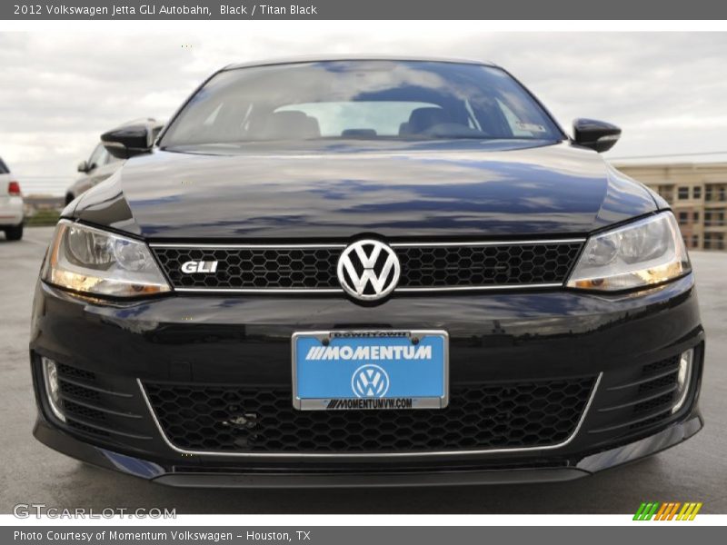 Black / Titan Black 2012 Volkswagen Jetta GLI Autobahn