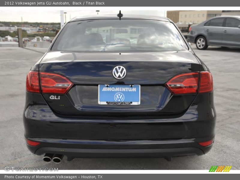 Black / Titan Black 2012 Volkswagen Jetta GLI Autobahn
