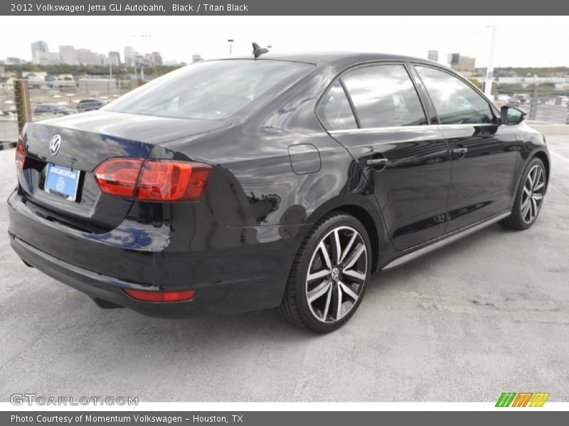 Black / Titan Black 2012 Volkswagen Jetta GLI Autobahn