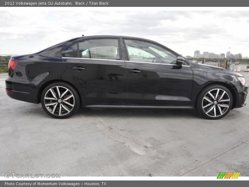 Black / Titan Black 2012 Volkswagen Jetta GLI Autobahn