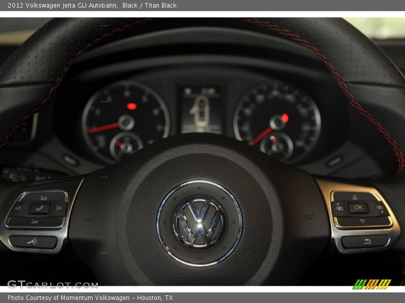 Black / Titan Black 2012 Volkswagen Jetta GLI Autobahn