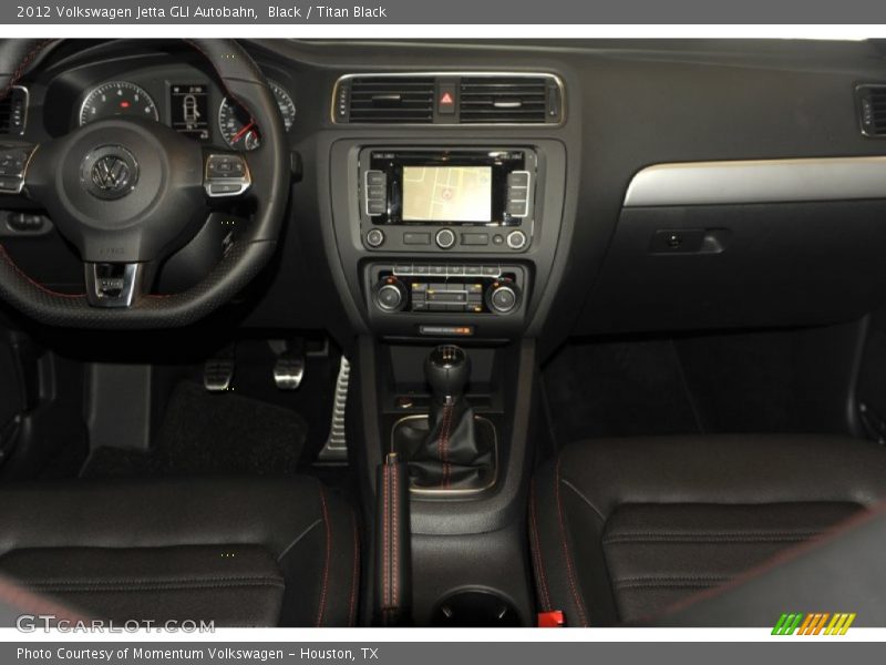 Black / Titan Black 2012 Volkswagen Jetta GLI Autobahn