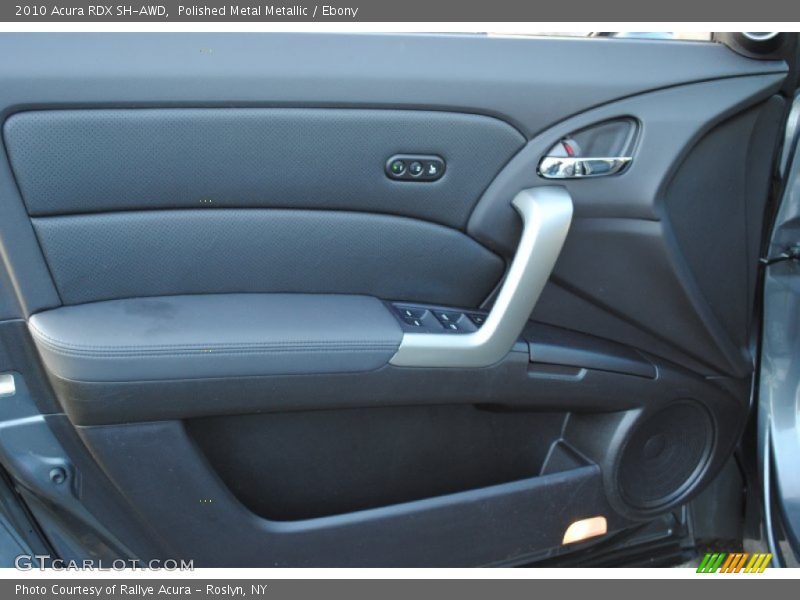 Polished Metal Metallic / Ebony 2010 Acura RDX SH-AWD