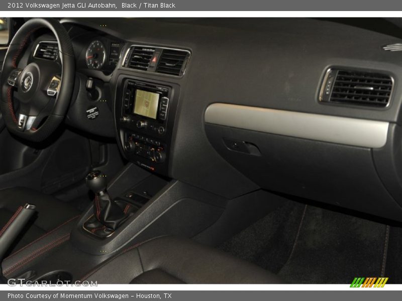 Black / Titan Black 2012 Volkswagen Jetta GLI Autobahn