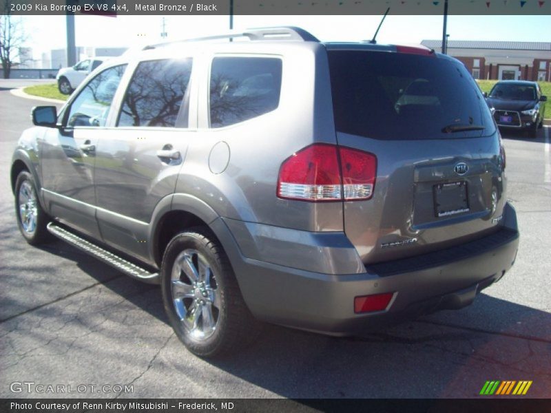 Metal Bronze / Black 2009 Kia Borrego EX V8 4x4