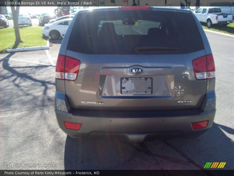 Metal Bronze / Black 2009 Kia Borrego EX V8 4x4