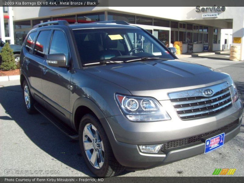 Metal Bronze / Black 2009 Kia Borrego EX V8 4x4
