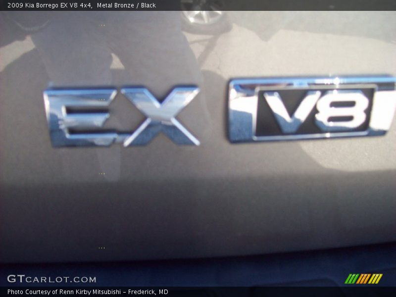 Metal Bronze / Black 2009 Kia Borrego EX V8 4x4