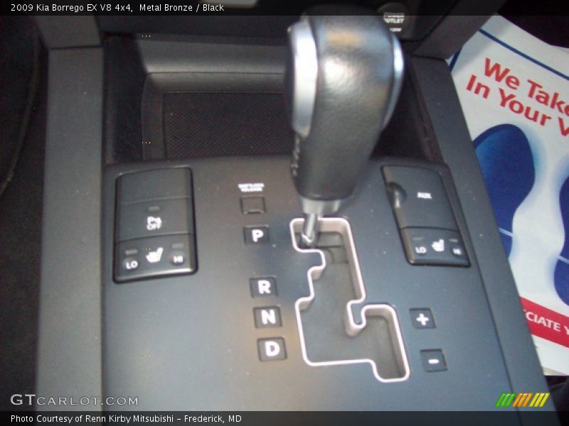 Metal Bronze / Black 2009 Kia Borrego EX V8 4x4