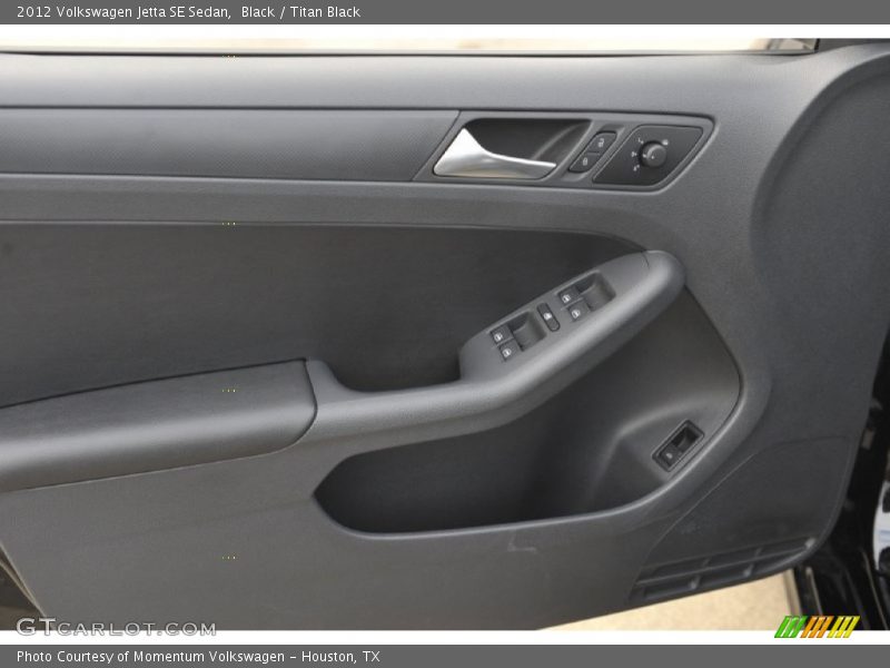 Black / Titan Black 2012 Volkswagen Jetta SE Sedan