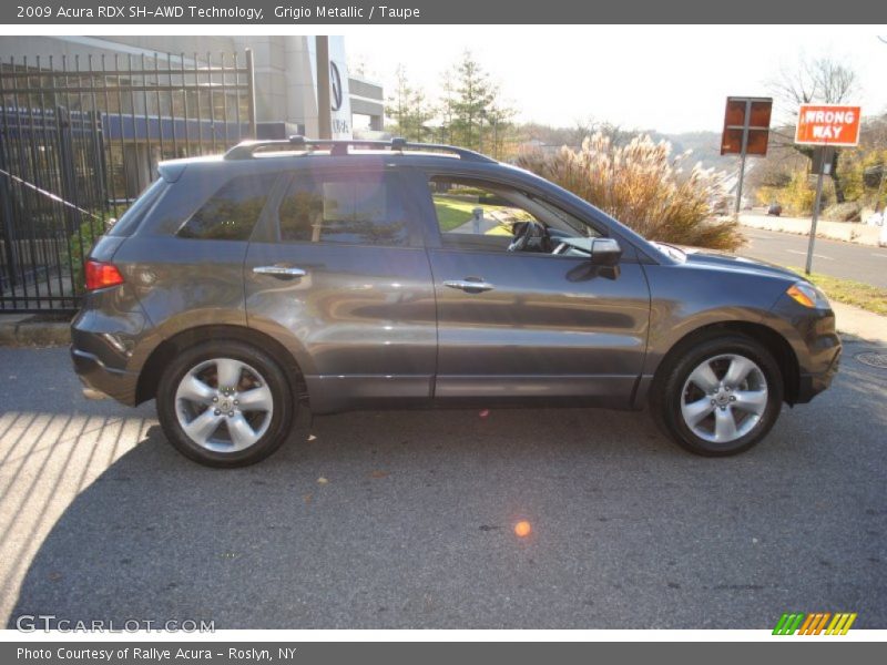 Grigio Metallic / Taupe 2009 Acura RDX SH-AWD Technology