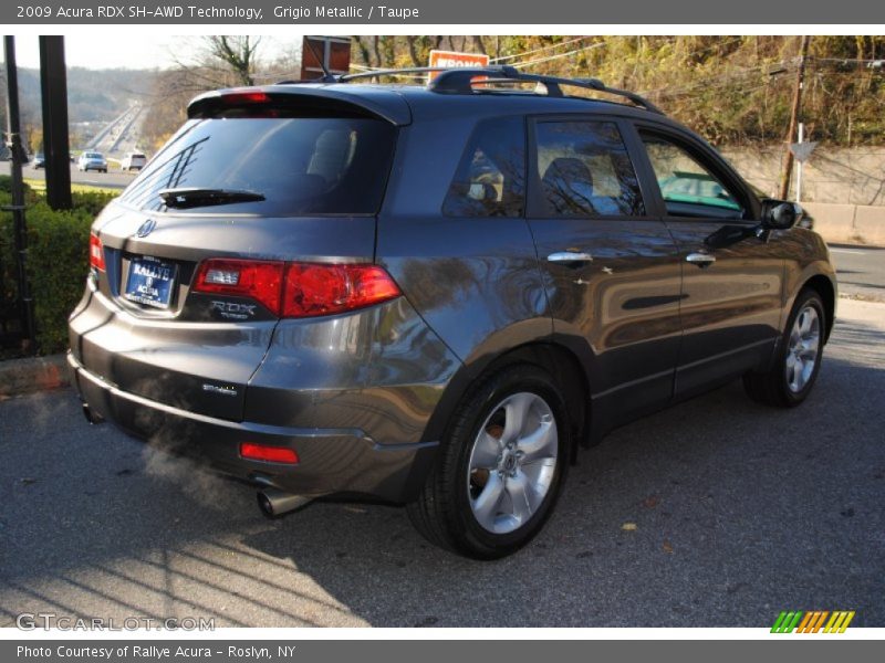 Grigio Metallic / Taupe 2009 Acura RDX SH-AWD Technology