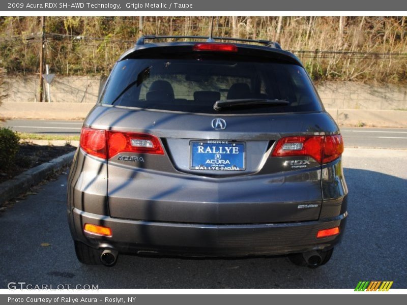 Grigio Metallic / Taupe 2009 Acura RDX SH-AWD Technology