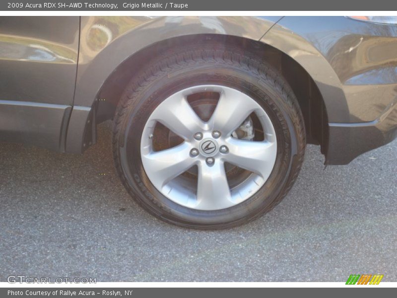 Grigio Metallic / Taupe 2009 Acura RDX SH-AWD Technology