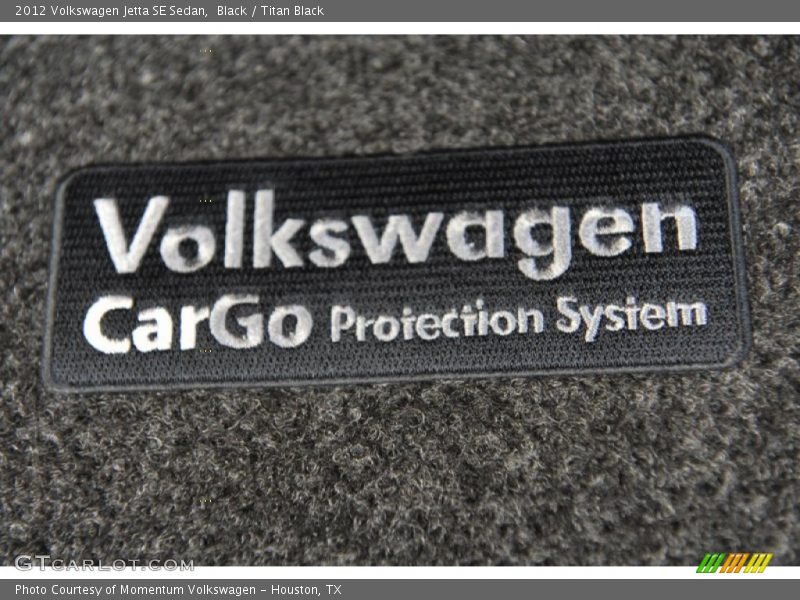 Black / Titan Black 2012 Volkswagen Jetta SE Sedan