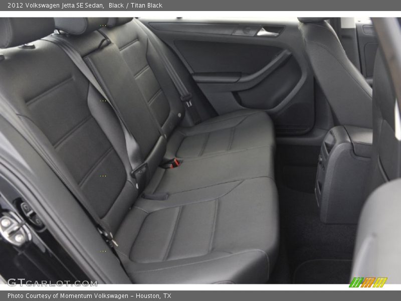 Black / Titan Black 2012 Volkswagen Jetta SE Sedan