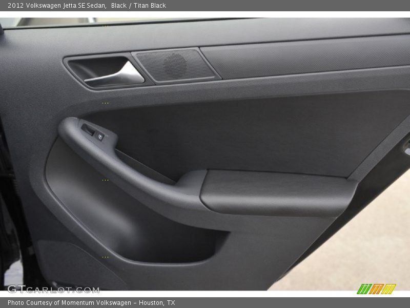 Black / Titan Black 2012 Volkswagen Jetta SE Sedan