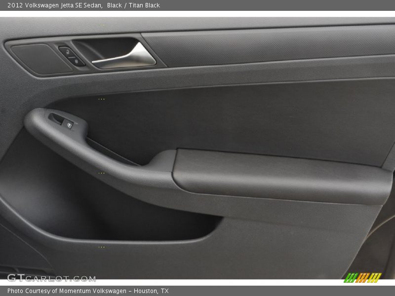 Black / Titan Black 2012 Volkswagen Jetta SE Sedan