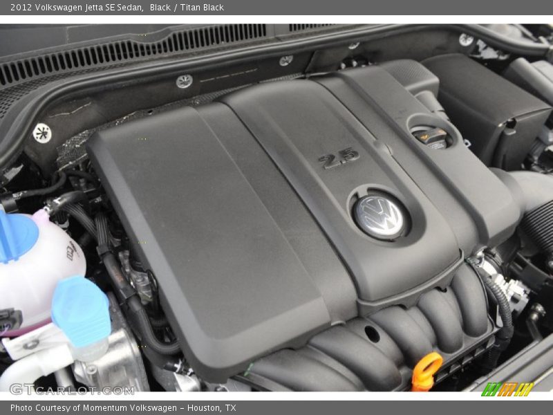 Black / Titan Black 2012 Volkswagen Jetta SE Sedan