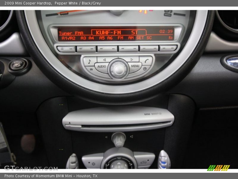 Pepper White / Black/Grey 2009 Mini Cooper Hardtop