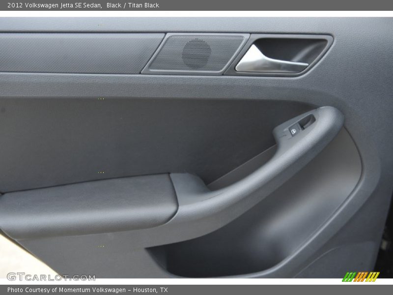 Black / Titan Black 2012 Volkswagen Jetta SE Sedan