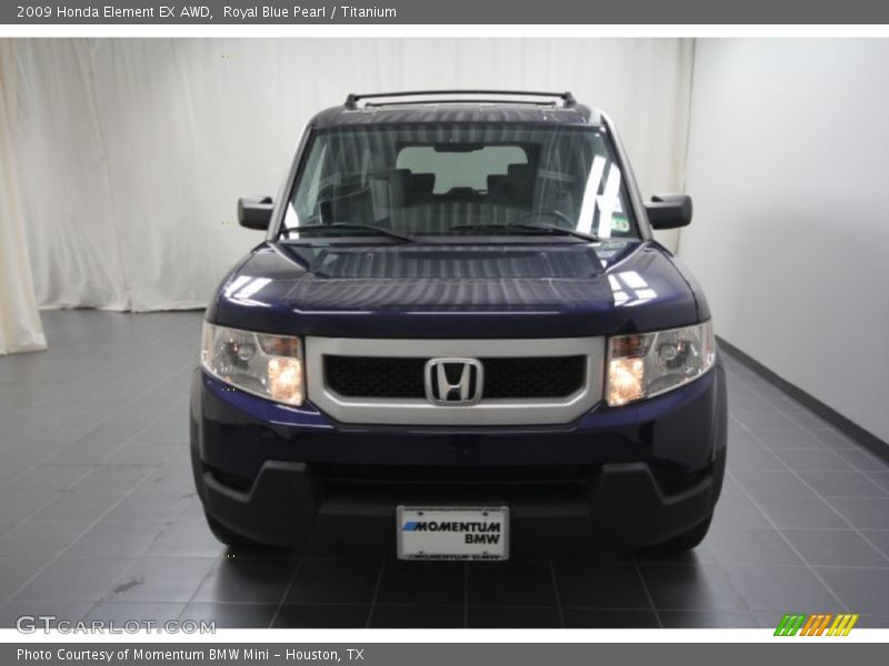 Royal Blue Pearl / Titanium 2009 Honda Element EX AWD