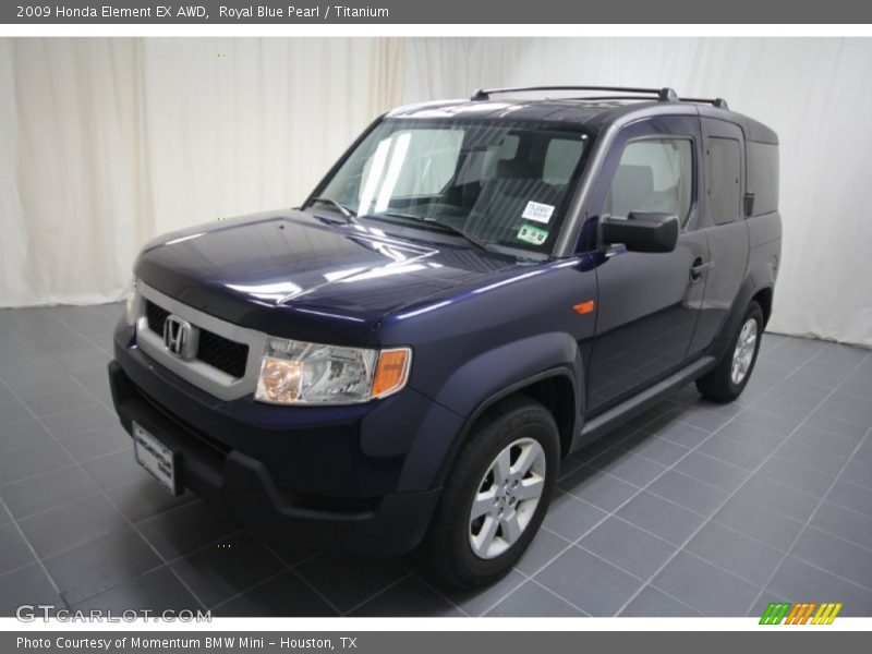 Royal Blue Pearl / Titanium 2009 Honda Element EX AWD