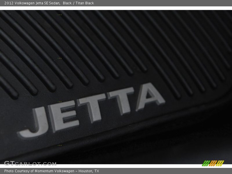 Black / Titan Black 2012 Volkswagen Jetta SE Sedan