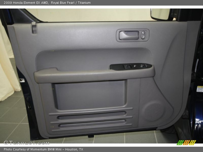 Royal Blue Pearl / Titanium 2009 Honda Element EX AWD