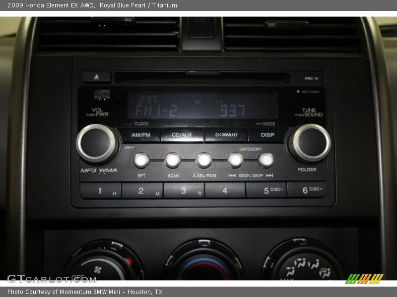 Royal Blue Pearl / Titanium 2009 Honda Element EX AWD