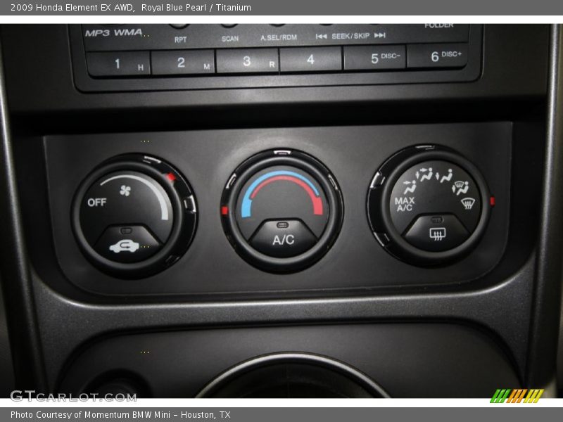 Royal Blue Pearl / Titanium 2009 Honda Element EX AWD