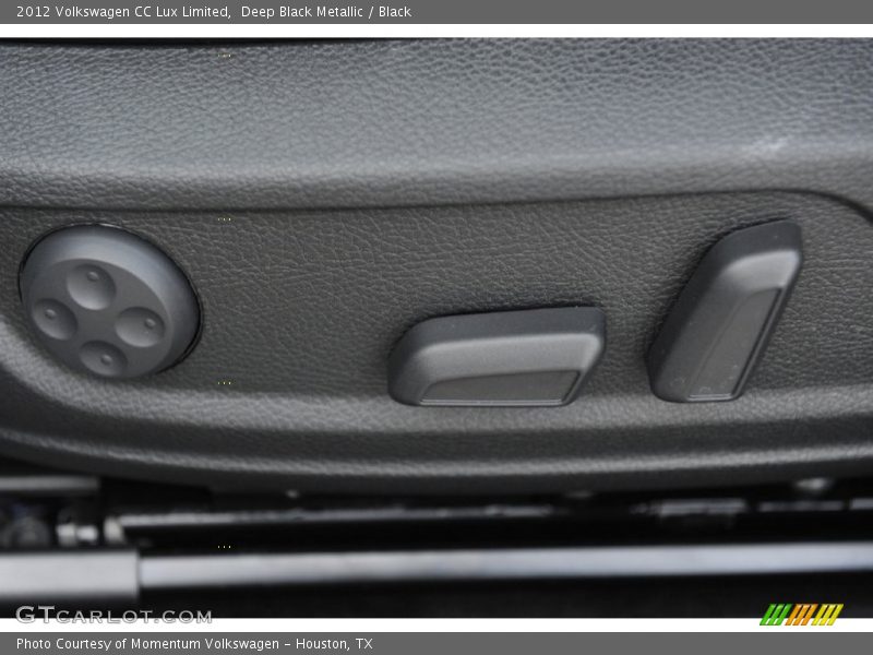 Deep Black Metallic / Black 2012 Volkswagen CC Lux Limited