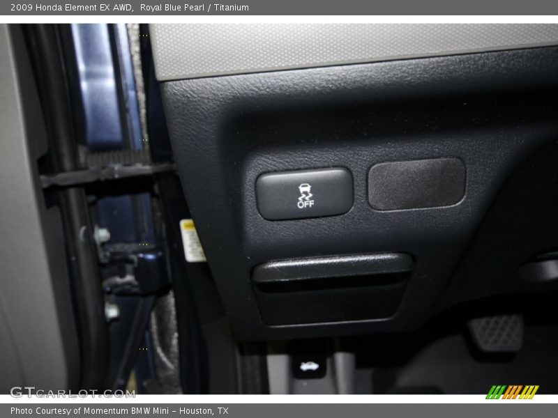 Royal Blue Pearl / Titanium 2009 Honda Element EX AWD
