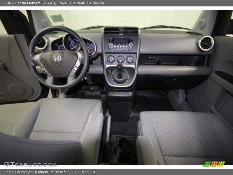 Royal Blue Pearl / Titanium 2009 Honda Element EX AWD