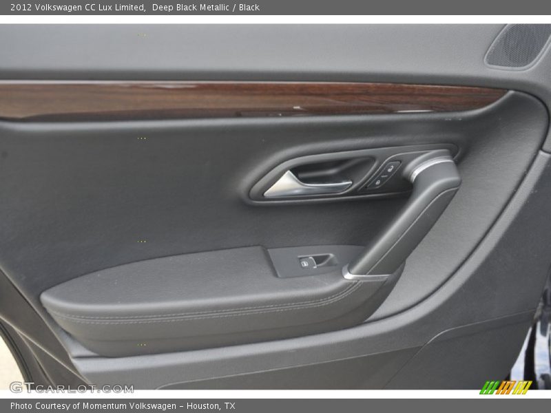 Deep Black Metallic / Black 2012 Volkswagen CC Lux Limited