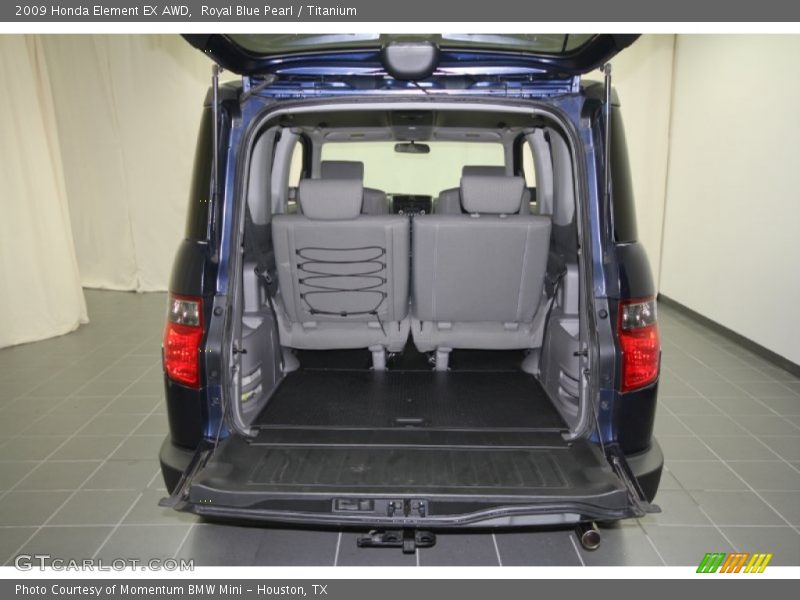 Royal Blue Pearl / Titanium 2009 Honda Element EX AWD