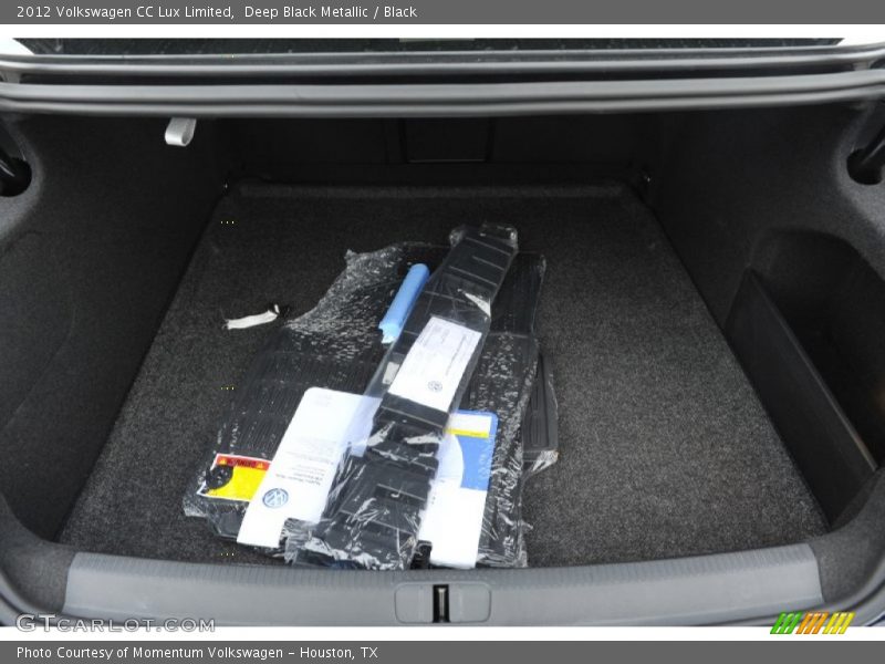 Deep Black Metallic / Black 2012 Volkswagen CC Lux Limited