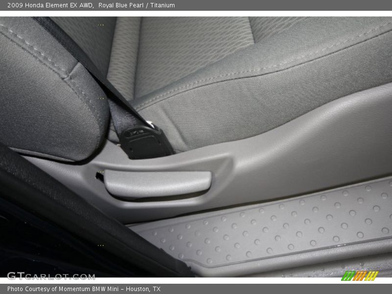 Royal Blue Pearl / Titanium 2009 Honda Element EX AWD