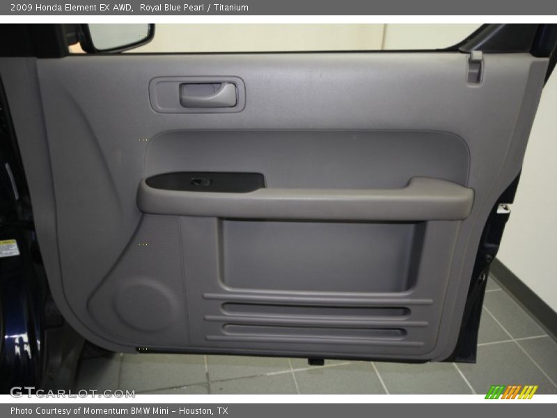 Royal Blue Pearl / Titanium 2009 Honda Element EX AWD