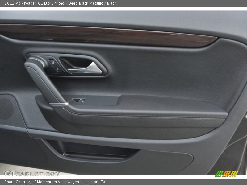 Deep Black Metallic / Black 2012 Volkswagen CC Lux Limited