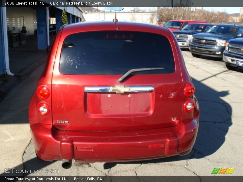 Cardinal Red Metallic / Ebony Black 2008 Chevrolet HHR LT