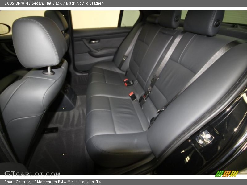 Jet Black / Black Novillo Leather 2009 BMW M3 Sedan