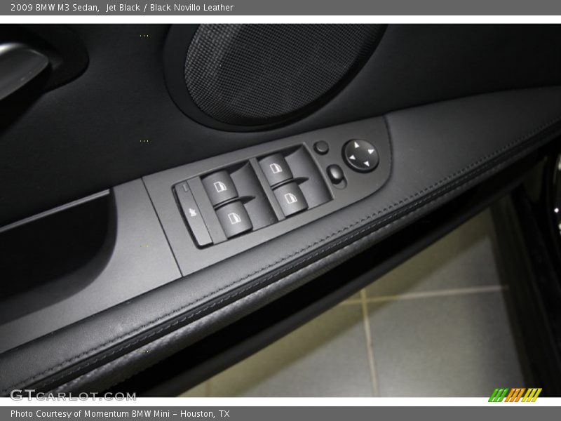 Jet Black / Black Novillo Leather 2009 BMW M3 Sedan