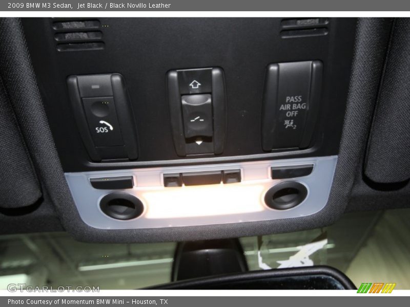 Jet Black / Black Novillo Leather 2009 BMW M3 Sedan